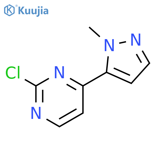 2-chloro-4-(1-methyl-1H-pyrazol-5-yl)pyrimidine structure