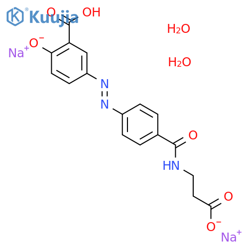 Balsalazide Disodium Dihydrate structure