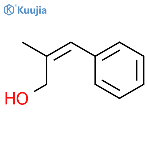 2-Methyl-3-phenyl-2-propen-1-ol structure