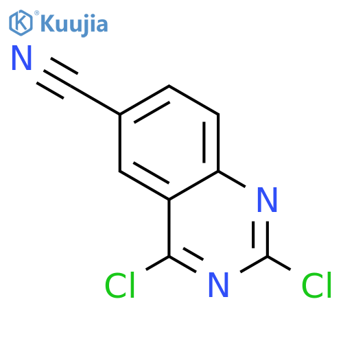 2,4-Dichloroquinazoline-6-carbonitrile structure