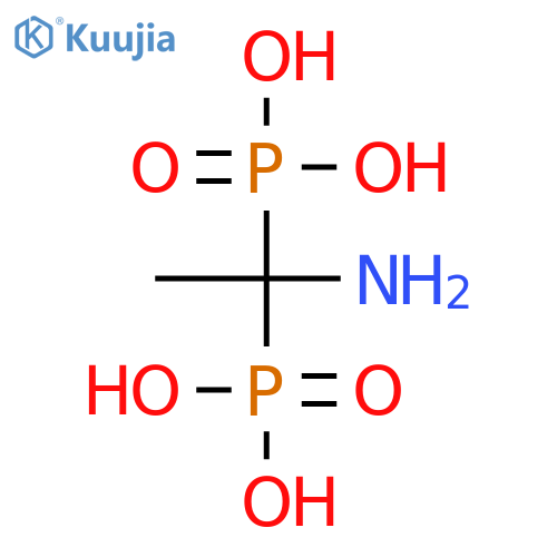 Phosphonic acid,P,P'-(1-aminoethylidene)bis- structure