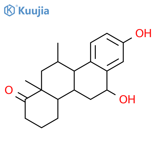 (4aS,4bR,10bS,12aS)-6,8-dihydroxy-11,12a-dimethyl-2,3,4,4a,4b,5,6,10b,11,12-decahydrochrysen-1-one structure