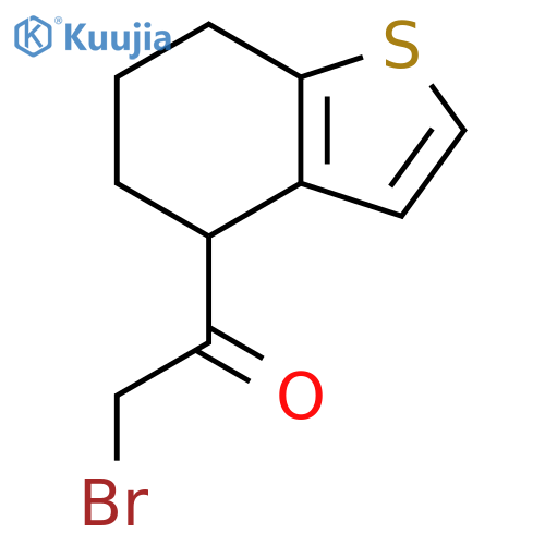 2-Bromo-1-(4,5,6,7-tetrahydrobenzo[b]thien-4-yl)ethanone structure