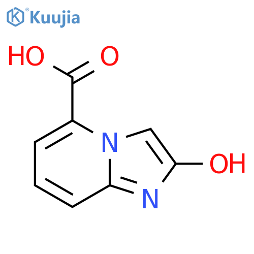 2-Hydroxyimidazo[1,2-a]pyridine-5-carboxylic acid structure