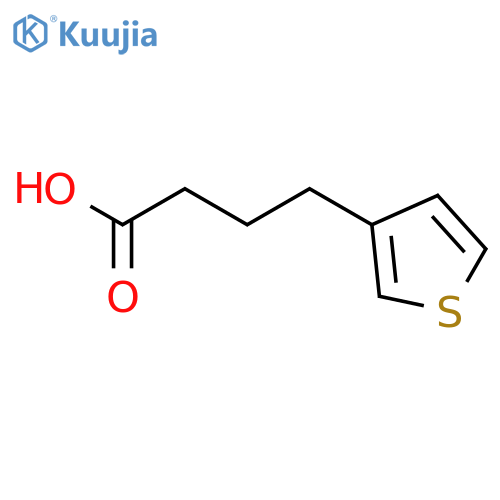 3-Thiophenebutyric Acid structure