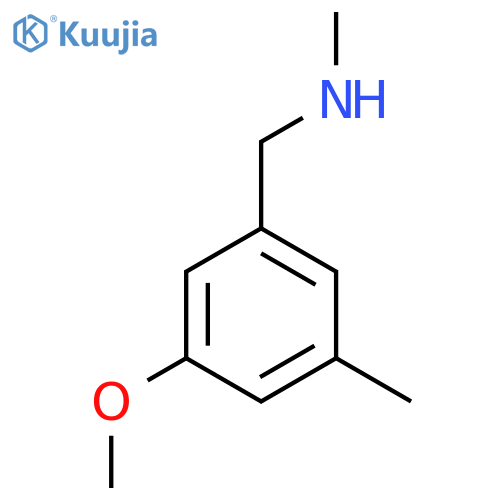[(3-Methoxy-5-methylphenyl)methyl](methyl)amine structure