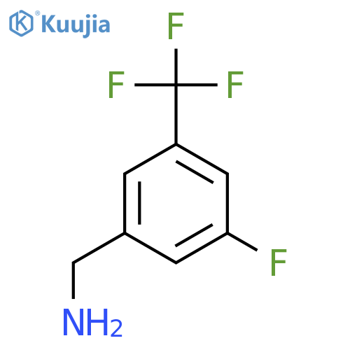 3-Fluoro-5-(trifluoromethyl)benzylamine structure