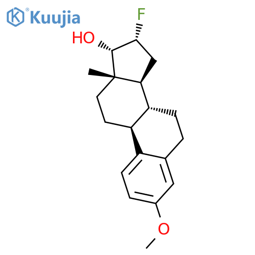 Estra-1,3,5(10)-trien-17-ol, 16-fluoro-3-methoxy-, (16a,17a)- structure