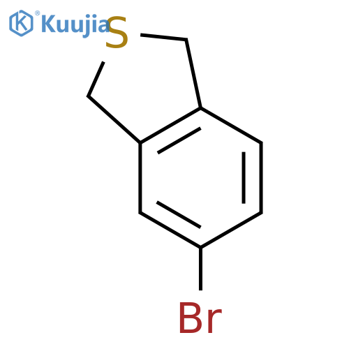 Benzo[c]thiophene, 5-bromo-1,3-dihydro- structure