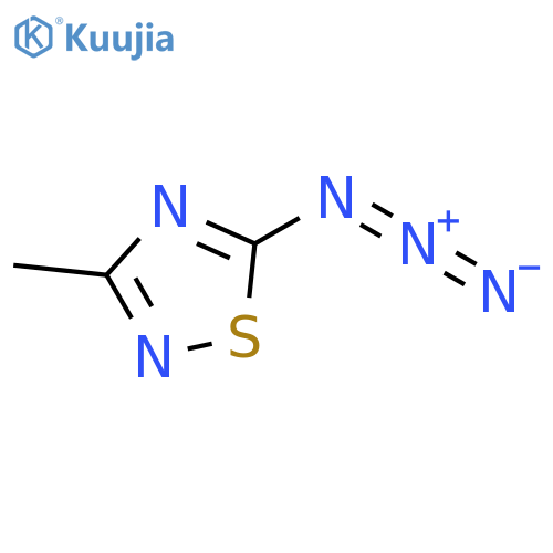 5-AZIDO-3-METHYL-1,2,4-THIADIAZOLE structure