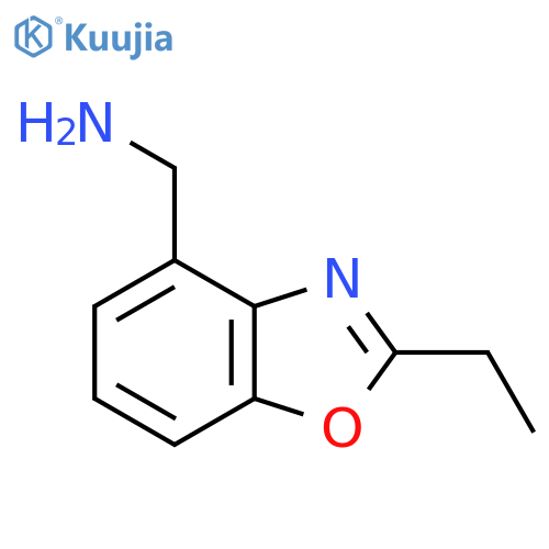 4-(Aminomethyl)-2-ethylbenzo[d]oxazole structure
