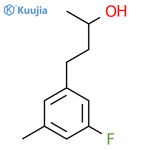 4-(3-Fluoro-5-methylphenyl)butan-2-ol structure