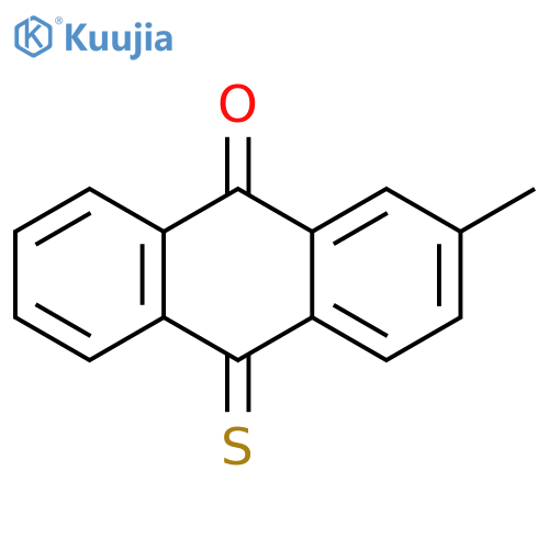 2-Methyl-10-thioxo-9(10H)-anthracenone structure