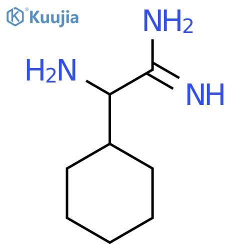 2-Amino-2-cyclohexylethanimidamide structure