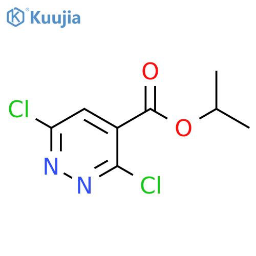 isopropyl 3,6-dichloropyridazine-4-carboxylate structure