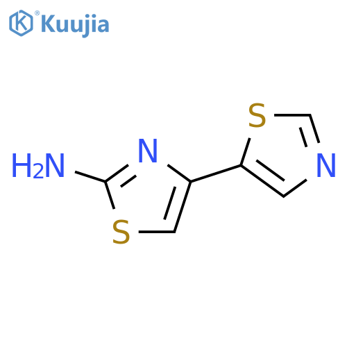 4-(1,3-thiazol-5-yl)-1,3-thiazol-2-amine structure