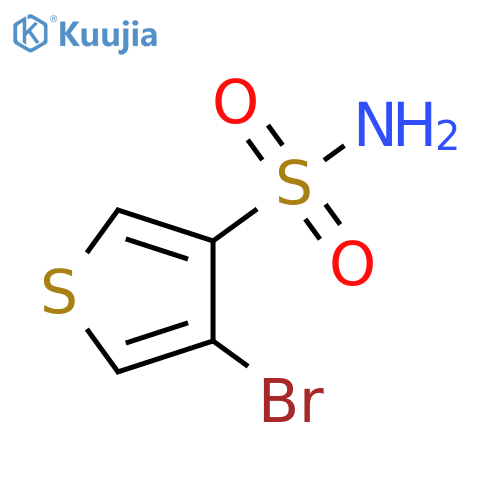 4-bromothiophene-3-sulfonamide structure