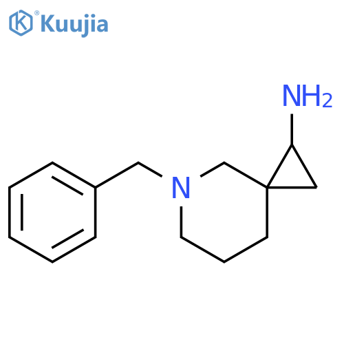 5-Benzyl-5-aza-spiro[2.5]oct-1-ylamine structure