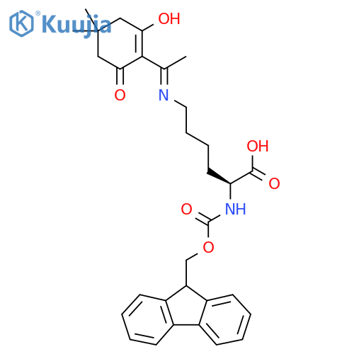 Fmoc-L-Lys(Dde)-OH structure