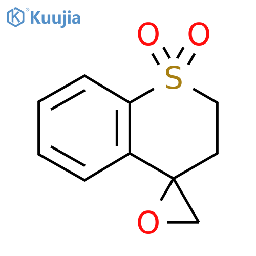 2,3-Dihydrospiro[1lambda6-benzothiopyran-4,2'-oxirane]-1,1-dione structure