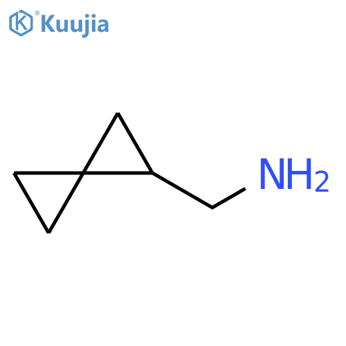 1-{spiro[2.2]pentan-1-yl}methanamine structure