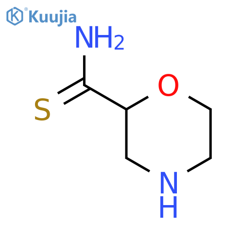Morpholine-2-carbothioamide structure