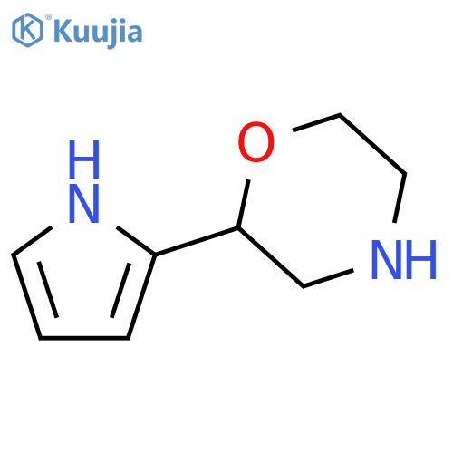 2-(1H-pyrrol-2-yl)morpholine structure