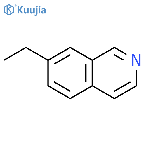 Isoquinoline, 7-ethyl- structure