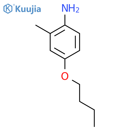 4-Butoxy-2-methylaniline structure