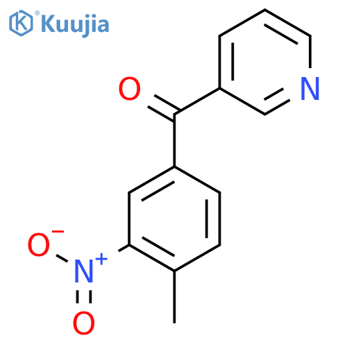 3-(4-Methyl-3-nitrobenzoyl)pyridine structure