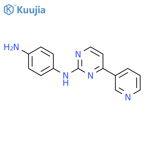N1-(4-(Pyridin-3-yl)pyrimidin-2-yl)benzene-1,4-diamine structure