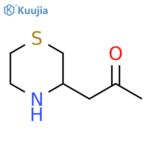 2-Propanone, 1-(3-thiomorpholinyl)- structure