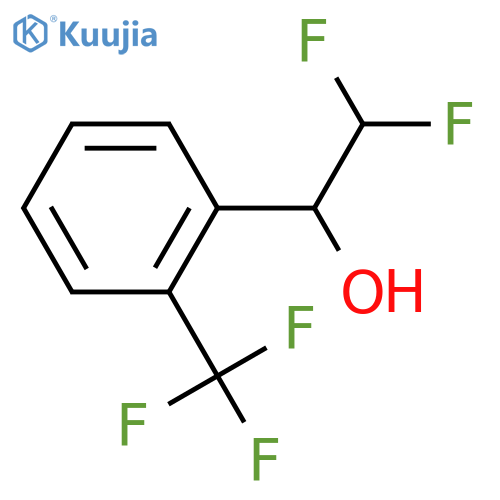 α-(Difluoromethyl)-2-(trifluoromethyl)benzenemethanol structure