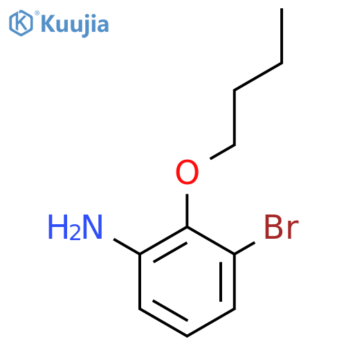 3-bromo-2-butoxyaniline structure