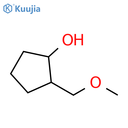 2-(methoxymethyl)cyclopentan-1-ol structure