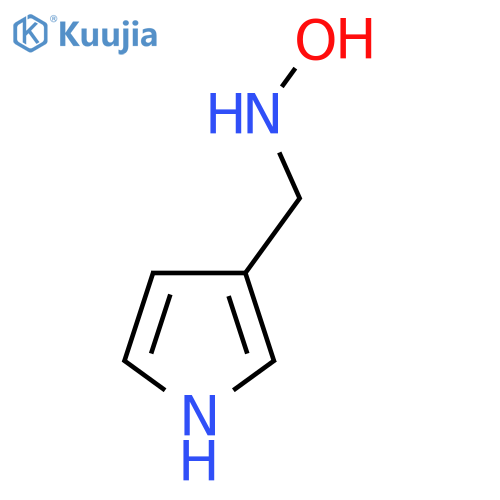 N-(1H-pyrrol-3-yl)methylhydroxylamine structure