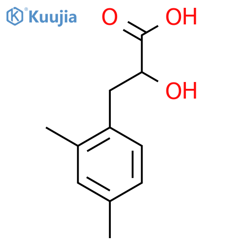 3-(2,4-dimethylphenyl)-2-hydroxypropanoic acid structure