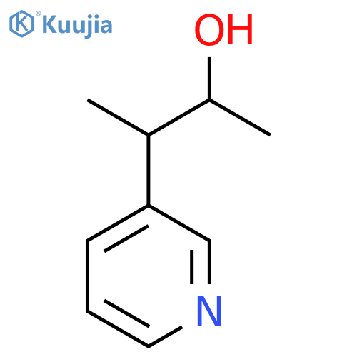 3-(Pyridin-3-yl)butan-2-ol structure
