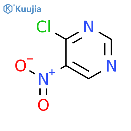 4-Chloro-5-nitropyrimidine structure