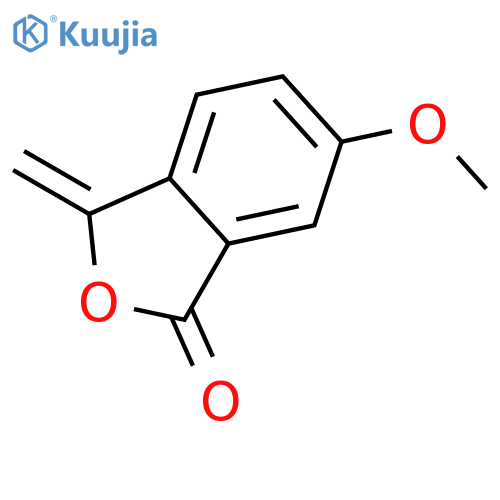 1(3H)-Isobenzofuranone,6-methoxy-3-methylene- structure