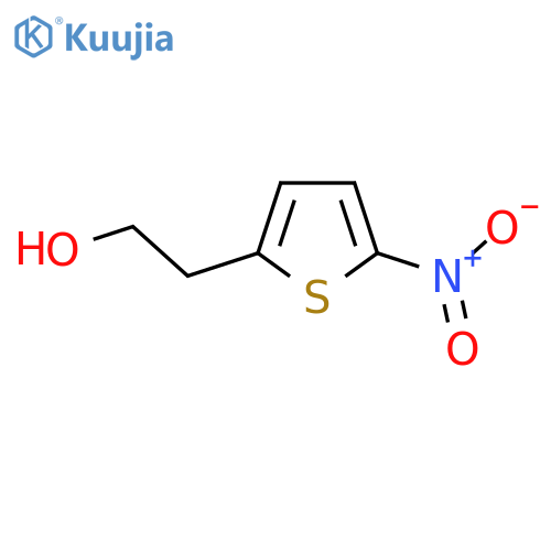 2-(5-Nitrothiophen-2-yl)ethan-1-ol structure