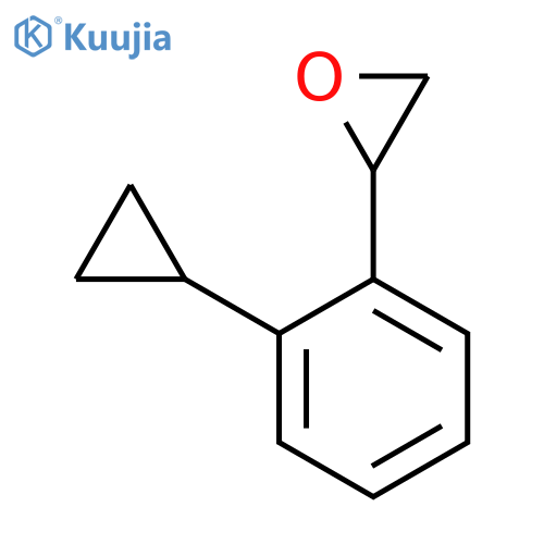 2-(2-cyclopropylphenyl)oxirane structure