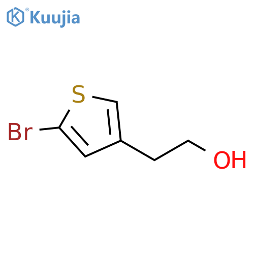 2-(5-bromothiophen-3-yl)ethan-1-ol structure