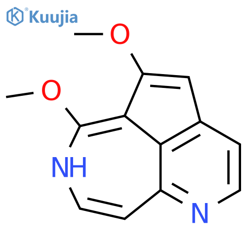 8H-5,8-Diazabenz[cd]azulene,1,9-dimethoxy- (9CI) structure