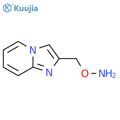 O-({imidazo1,2-apyridin-2-yl}methyl)hydroxylamine structure