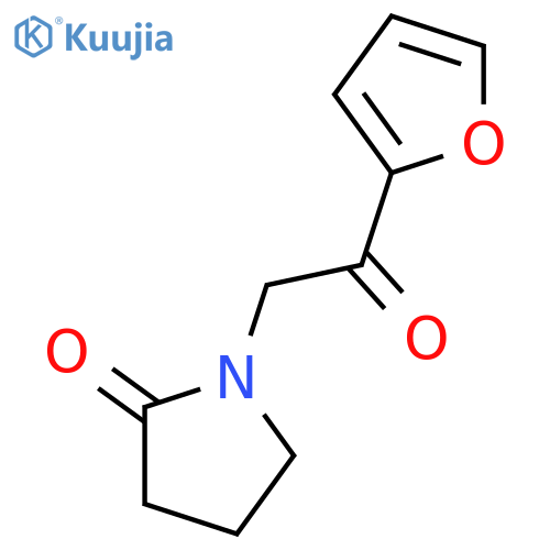 2-Pyrrolidinone; N-[2-(2-Furanyl)-2-oxoethyl] structure