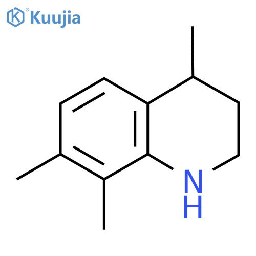 4,7,8-Trimethyl-1,2,3,4-tetrahydroquinoline structure
