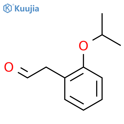 2-2-(propan-2-yloxy)phenylacetaldehyde structure