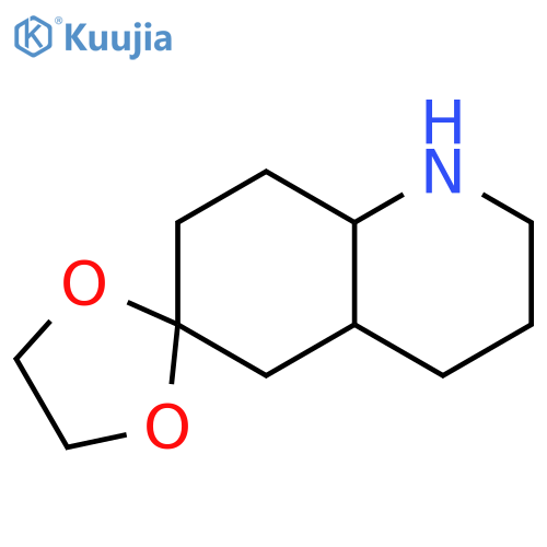 octahydro-1'H-spiro1,3-dioxolane-2,6'-quinoline structure