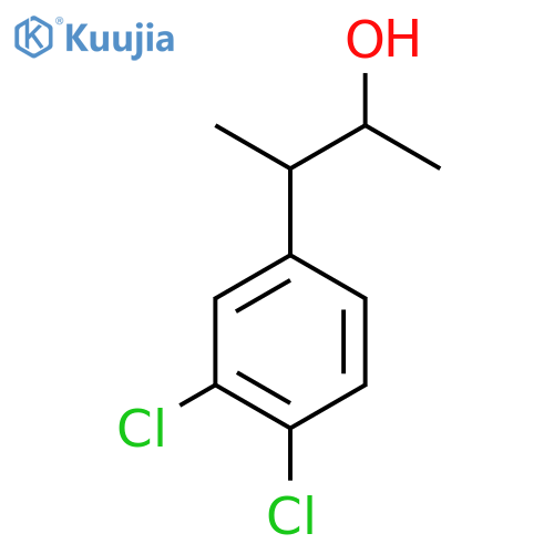 3-(3,4-Dichlorophenyl)butan-2-ol structure